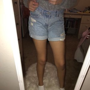 jean shorts